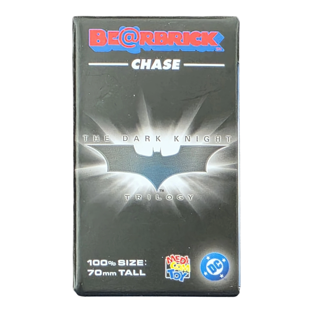 Bearbrick Chase Batman: The Dark Knight Trilogy Blindbox 100% Front