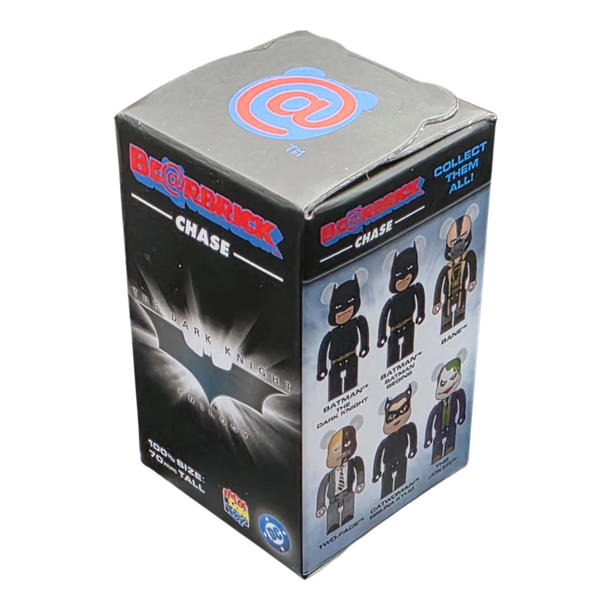 Bearbrick Chase Batman: The Dark Knight Trilogy Blindbox 100% schräg