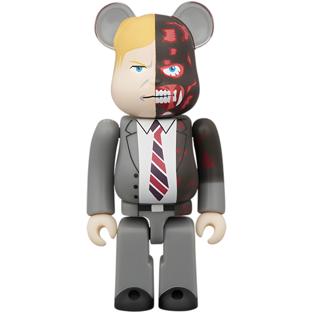 Bearbrick Chase Batman: The Dark Knight Trilogy Two-Face™ 100% Herstellerbild 1