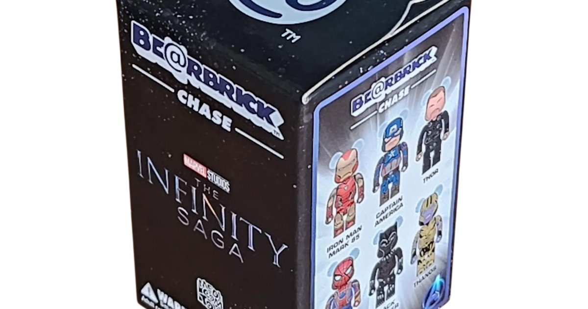 BE@RBRICK Chase MARVEL Infinity Saga Blind Box 100%