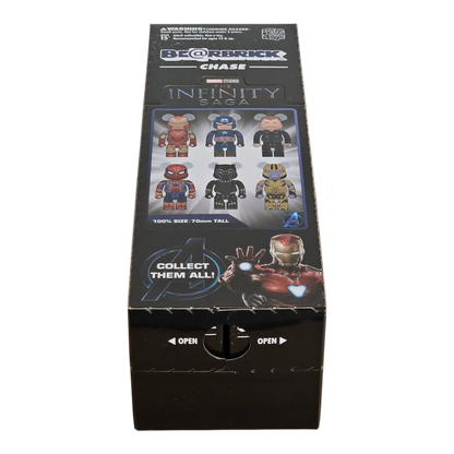 Bearbrick Chase MARVEL Infinity Saga 12er-Karton 100% Front