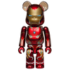 Bearbrick Chase MARVEL Infinity Saga Iron Man Mark 50 100% SECRET Bild