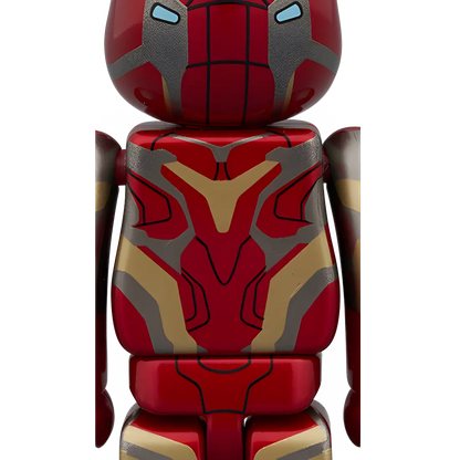 BE@RBRICK Chase MARVEL Infinity Saga Iron Man Mark 85 100% BE@RBRICK Chase MARVEL Infinity Saga Iron Man Mark 85 100%