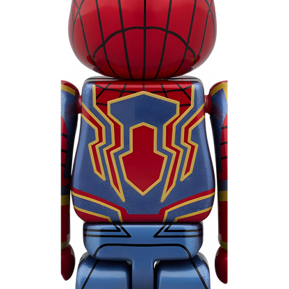 Bearbrick Chase MARVEL Infinity Saga Iron Spider 100% Rückseite