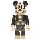 BE@RBRICK Chase Mickey & Friends – Mickey Mouse Black & White Version (100%) – SECRET