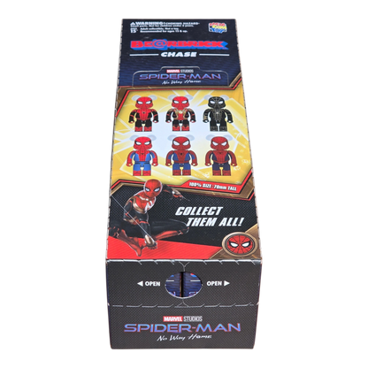 Bearbrick Chase Spider-Man: No Way Home 12er-Karton 100% Front