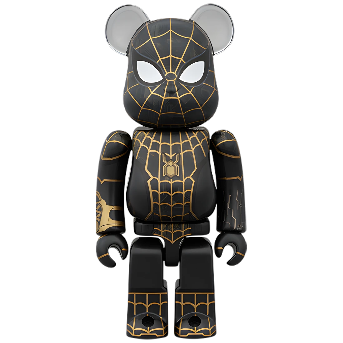 Bearbrick Chase Spider-Man: No Way Home Spider-Man Black & Gold Suit 100% Herstellerbild 1