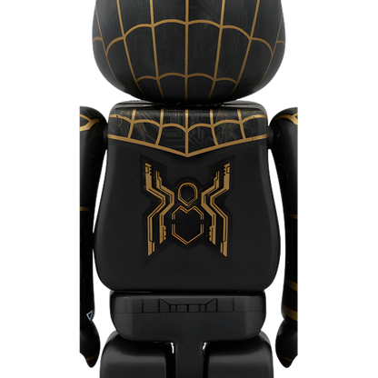 Bearbrick Chase Spider-Man: No Way Home Spider-Man Black & Gold Suit 100% Herstellerbild 2
