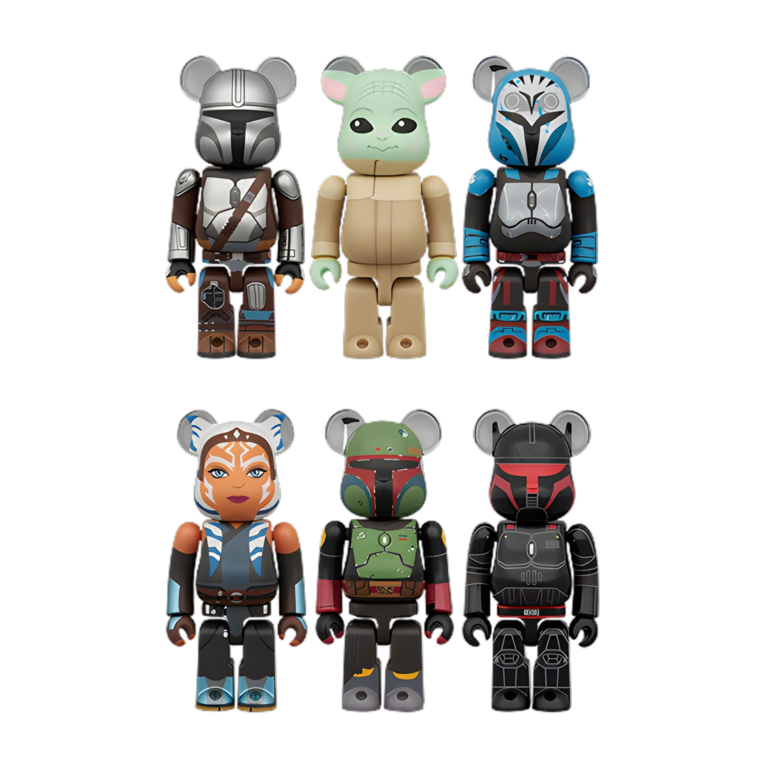 Bearbrick Chase Star Wars Series 2 100% Modellübersicht