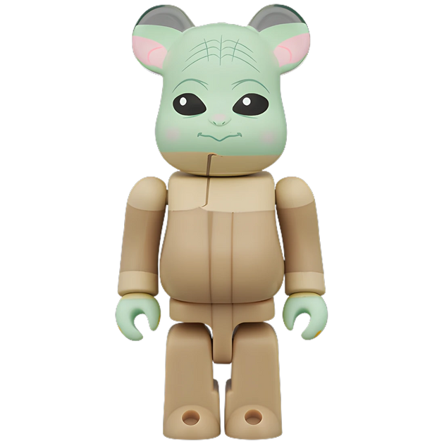BE@RBRICK Chase Star Wars Series 2 – Grogu 100% | MyBearBrick