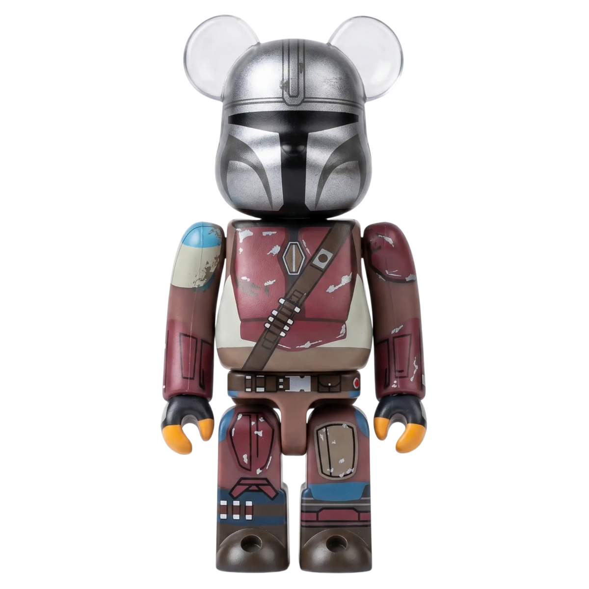 Bearbrick Chase Star Wars Series 2 – The Mandalorian Pre-Beskar Version 100% Bild 1