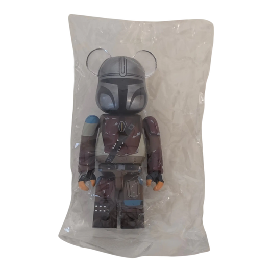 Bearbrick Chase Star Wars Series 2 – The Mandalorian Pre-Beskar Version 100% in Folie 1