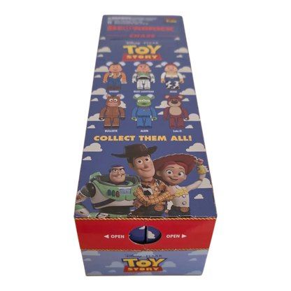 Bearbrick Chase Toy Story 100% 24er-Karton Front