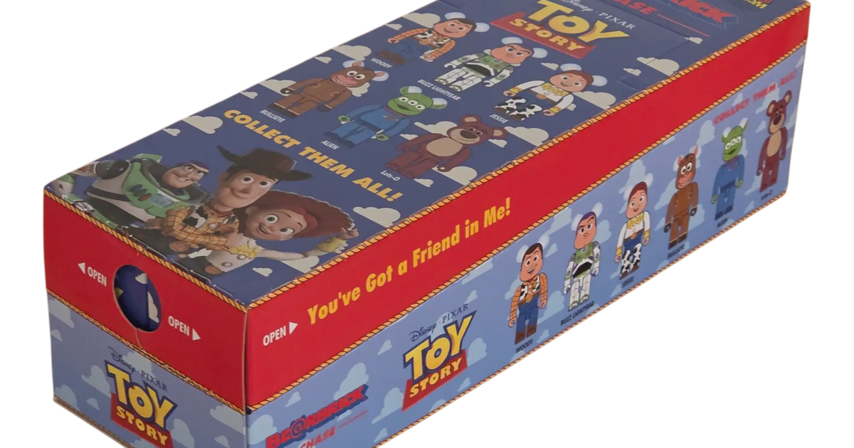 BE@RBRICK Chase Toy Story 12-Piece Case 100% | MyBearBrick