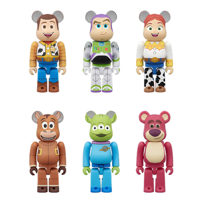 Bearbrick Chase Toy Story 100% Modellübersicht