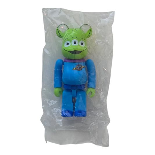 Bearbrick Chase Toy Story Alien 100% in Folie 1