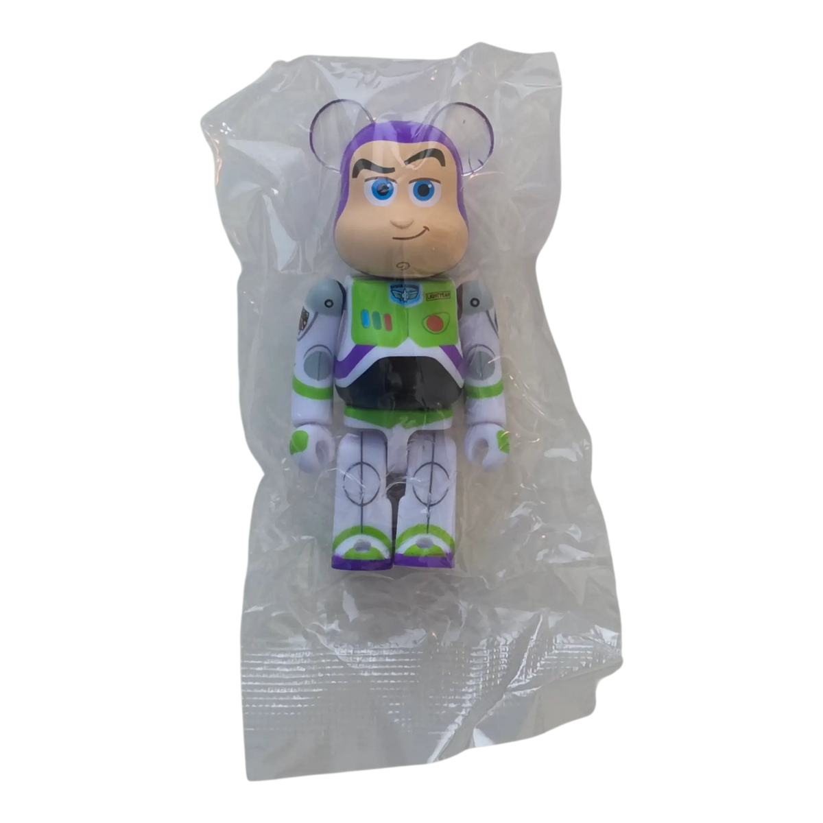 Bearbrick Chase Toy Story Buzz Lightyear 100% in Folie 1