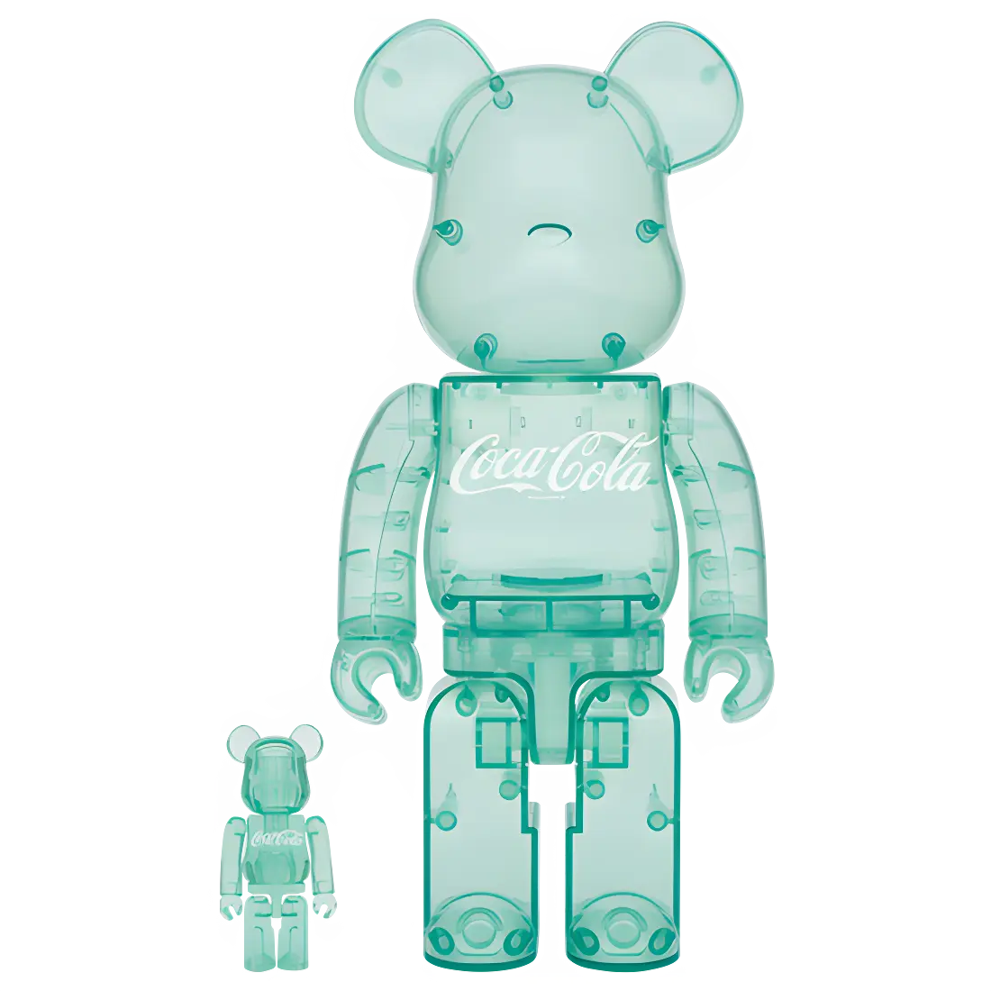 Bearbrick Coca-Cola Georgia Green 100%+400% Herstellerbild 1