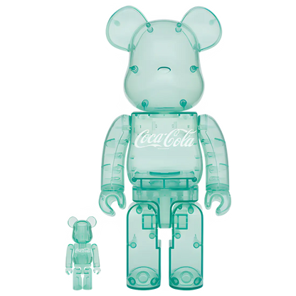 Bearbrick Coca-Cola Georgia Green 100%+400% Herstellerbild 1