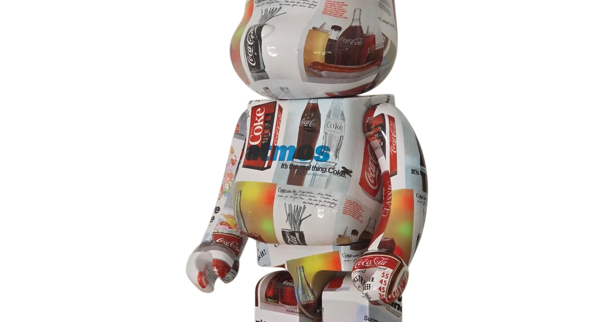 BE@RBRICK Coca-Cola × atmos Type-5 1000% | MyBearBrick.de