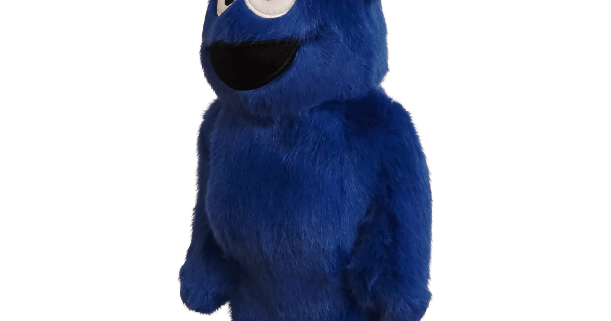 BE@RBRICK Cookie Monster Costume Version 2.0 400% | MyBearBrick.de