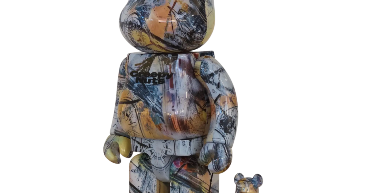 BE@RBRICK Creepy Nuts 100%+400% | MyBearBrick.de