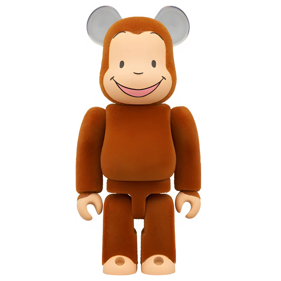 Bearbrick Curious George Classic Version 100%+400% Herstellerbild 2