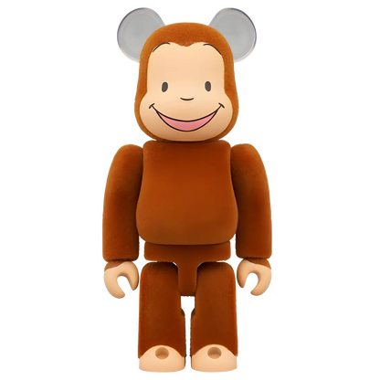 Bearbrick Curious George Classic Version 100%+400% Herstellerbild 2