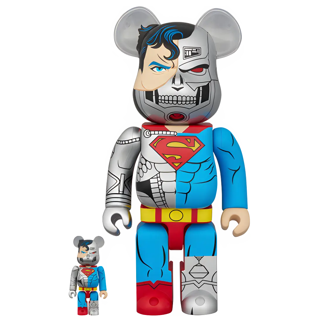 Bearbrick Cyborg Superman [The Return of Superman] 100%+400% Herstellerbild 1