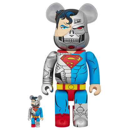 Bearbrick Cyborg Superman [The Return of Superman] 100%+400% Herstellerbild 1