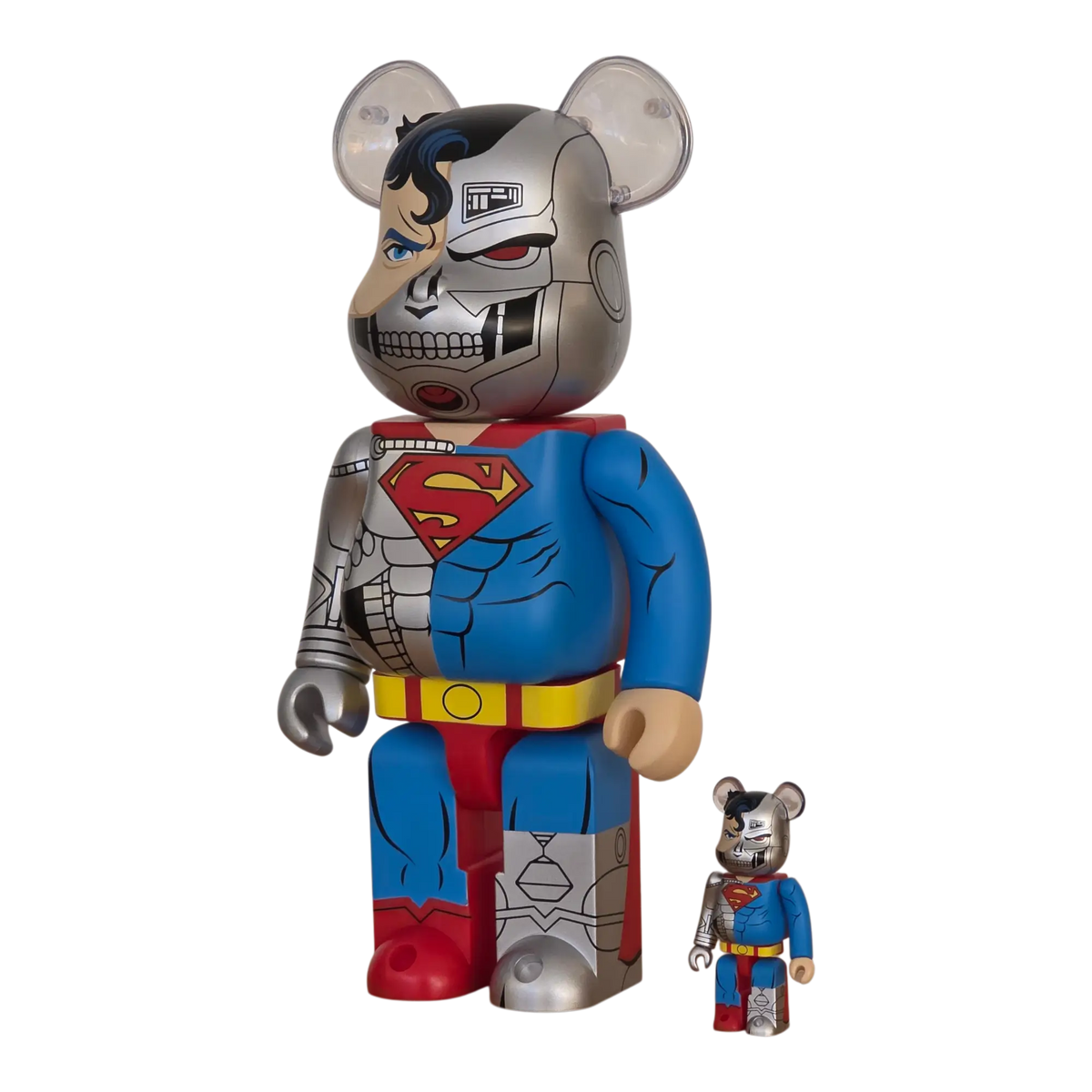 Bearbrick Cyborg Superman [The Return of Superman] 100%+400% schräg