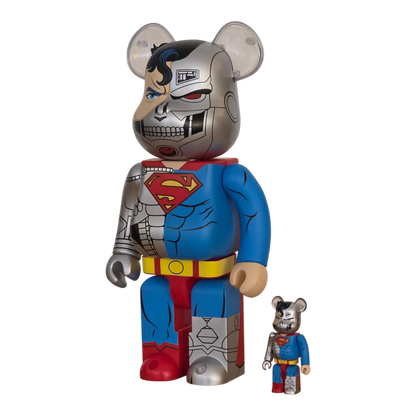 Bearbrick Cyborg Superman [The Return of Superman] 100%+400% schräg