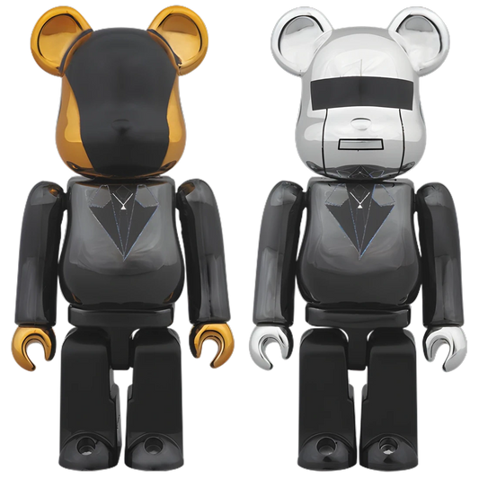 Bearbrick Daft Punk Random Access Memories Version 2er-Set 100% Herstellerbild 1