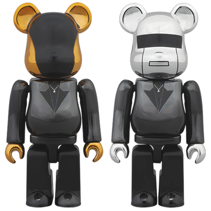 Bearbrick Daft Punk Random Access Memories Version 2er-Set 100% Herstellerbild 1