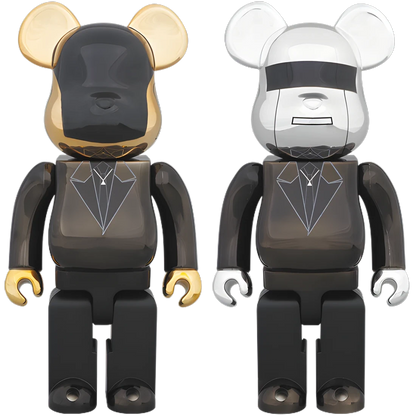 Bearbrick Daft Punk Random Access Memories Version 2er-Set 400% Herstellerbild