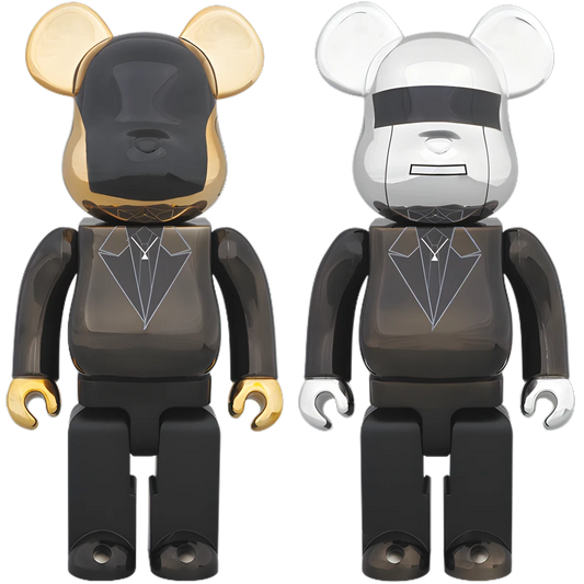 Bearbrick Daft Punk Random Access Memories Version 2er-Set 400% Herstellerbild