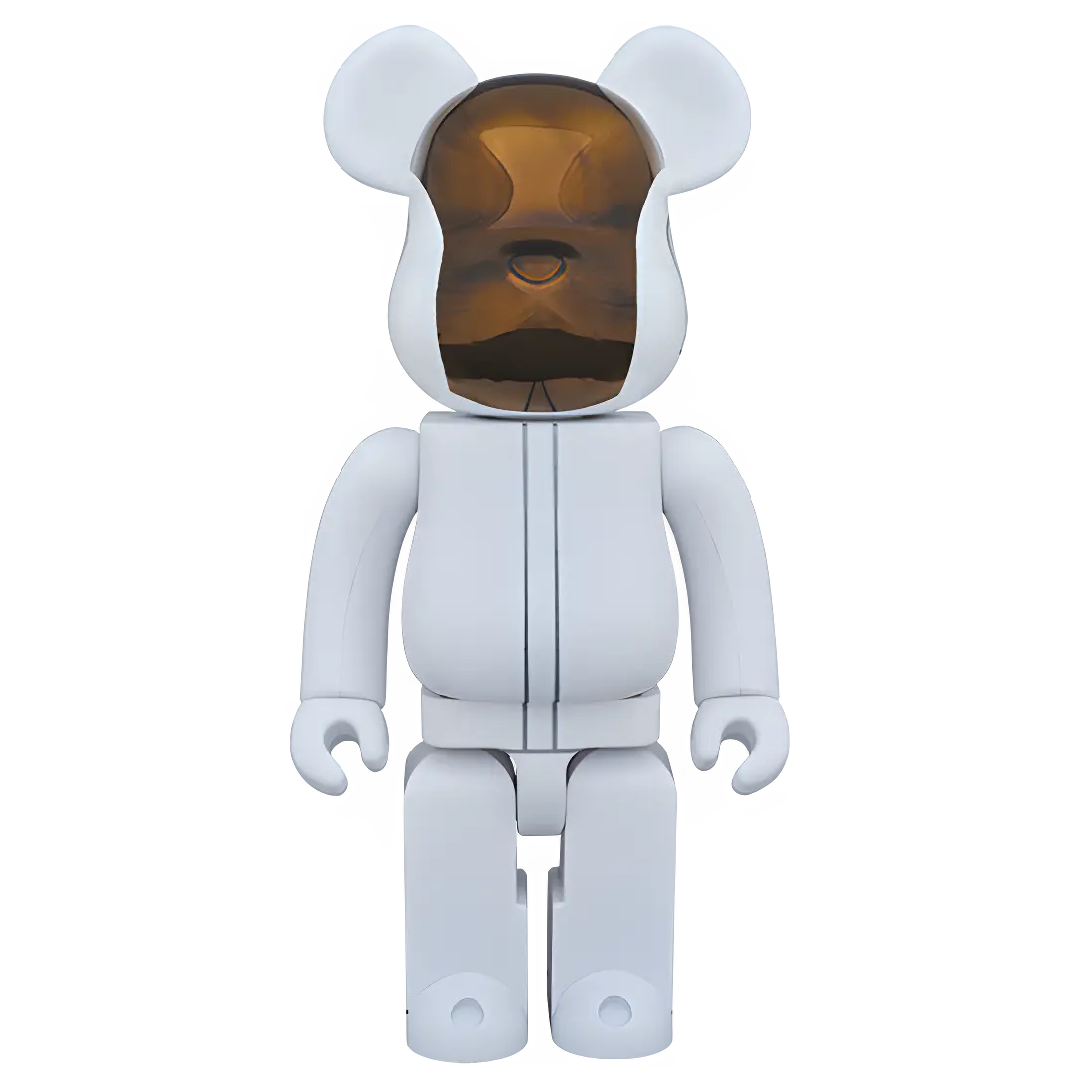 Bearbrick Daft Punk White Suits Version 2er-Set 400% Herstellerbild 1