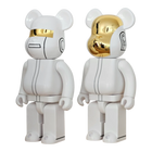 BE@RBRICK Daft Punk White Suits Version 2er-Set (400%)