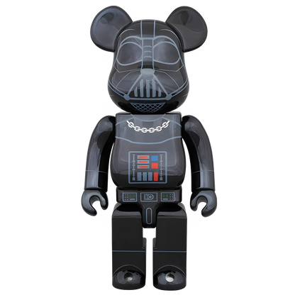 Bearbrick Darth Vader Chrome Version 400% Herstellerbild