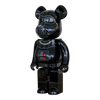 Bearbrick Darth Vader Chrome Version 400% schräg