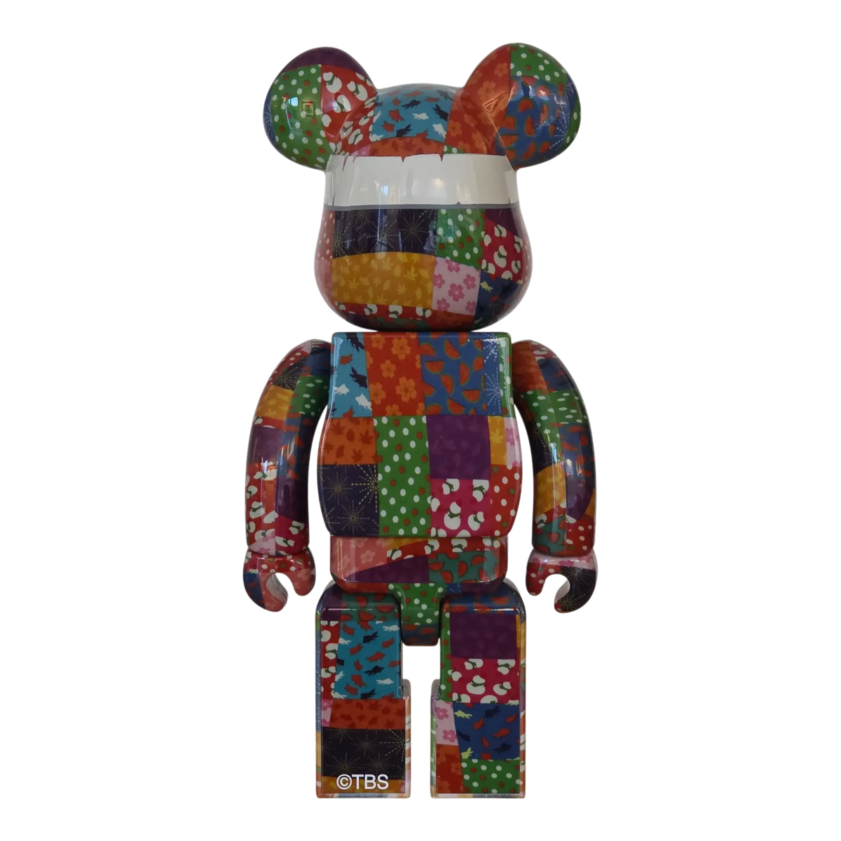 Bearbrick Daruma Quiz "The answer will be revealed in one year" 400% Rückseite