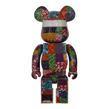 Bearbrick Daruma Quiz "The answer will be revealed in one year" 400% Rückseite