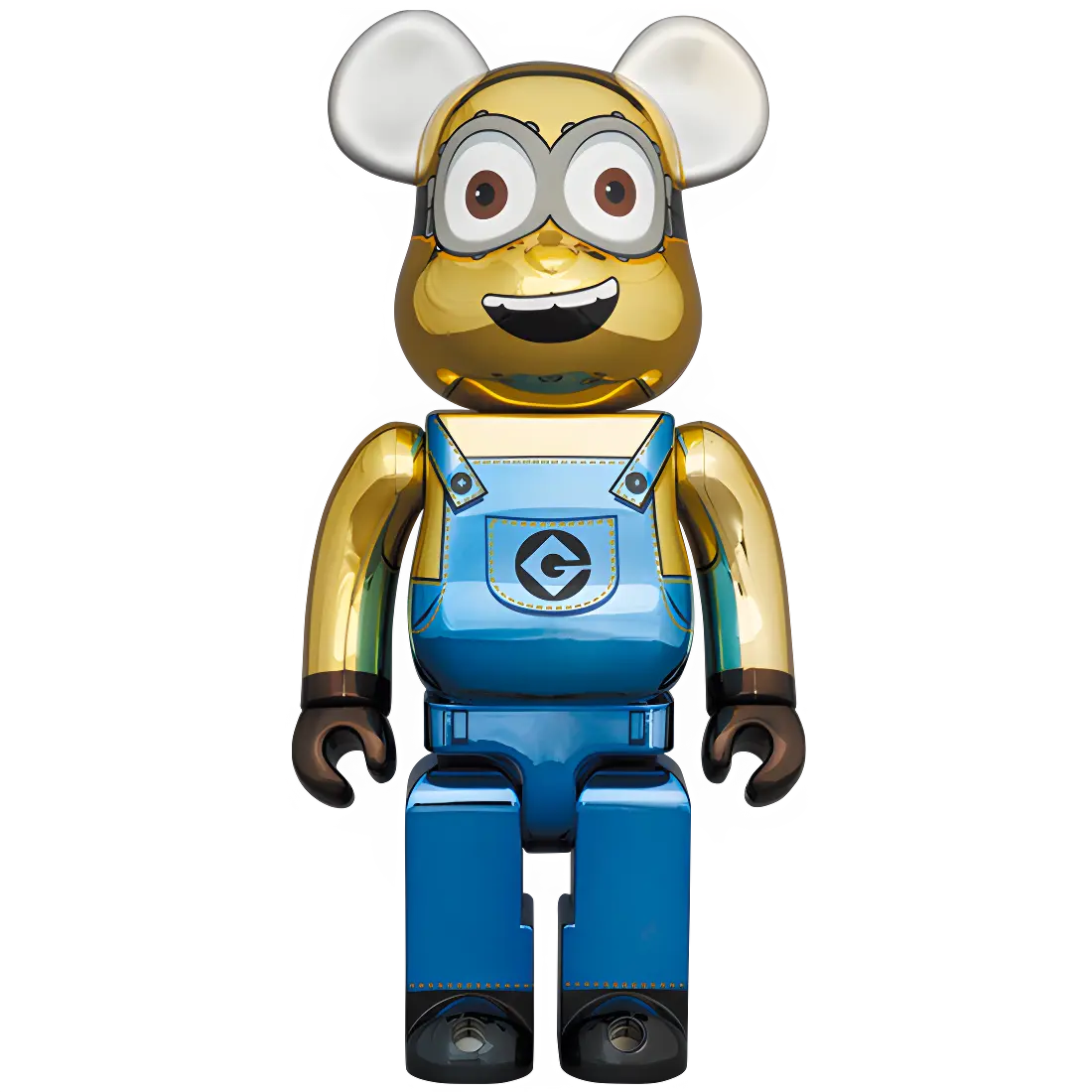 Bearbrick Dave Chrome Version [Minions] 100%+400% Herstellerbild 3