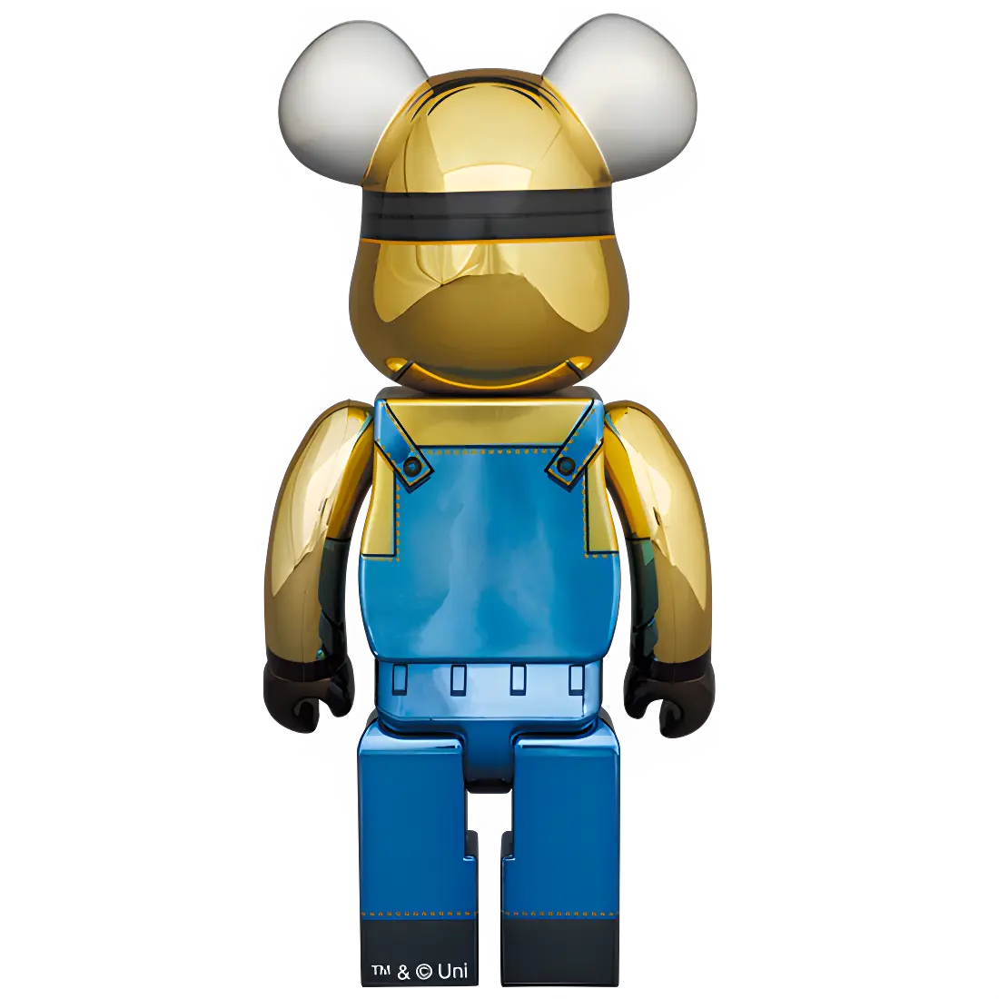 Bearbrick Dave Chrome Version [Minions] 100%+400% Herstellerbild 4