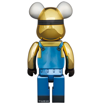 Bearbrick Dave Chrome Version [Minions] 100%+400% Herstellerbild 4