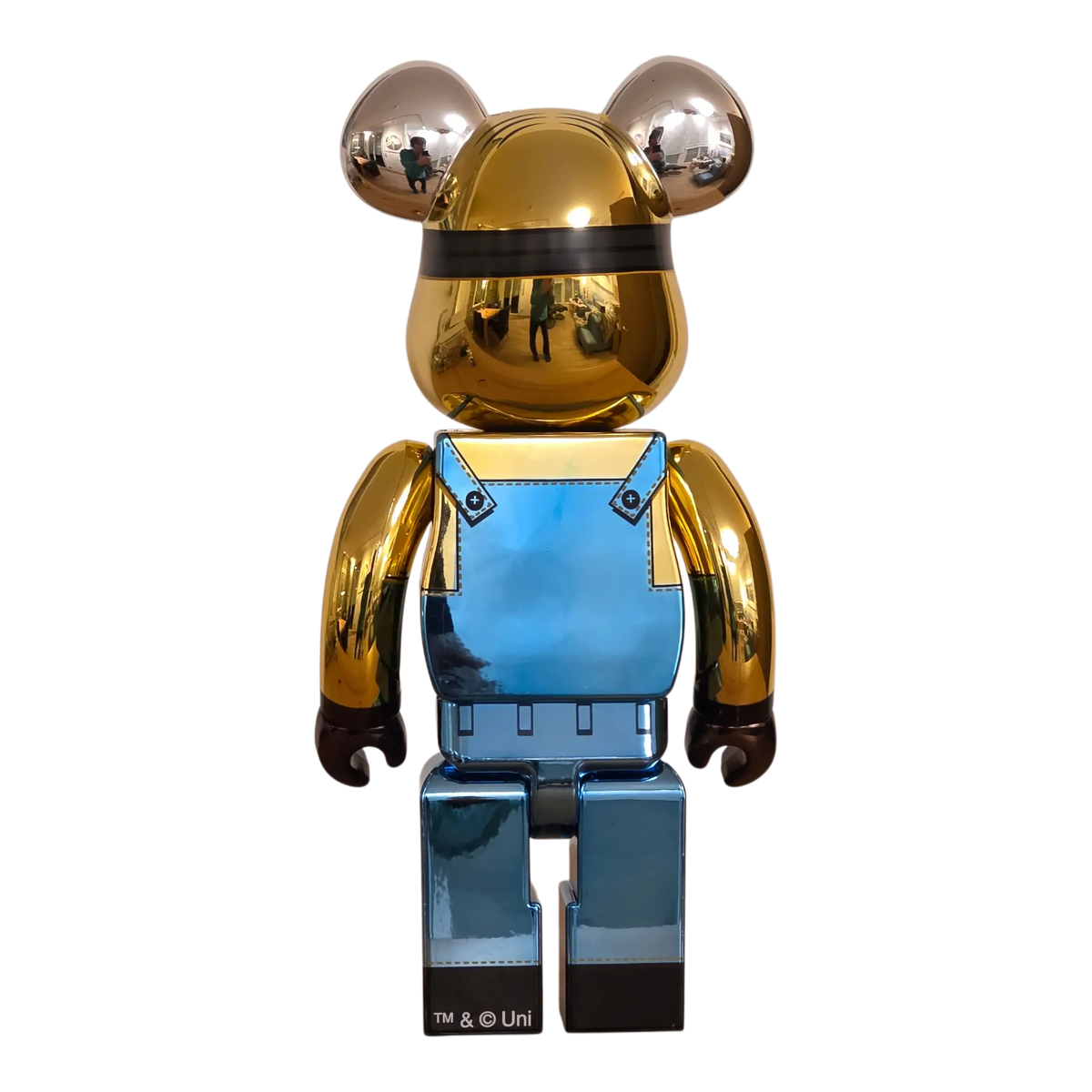 Bearbrick Dave Chrome Version [Minions] 100%+400% Rückseite