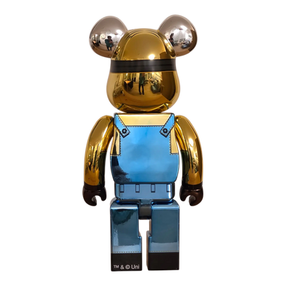 Bearbrick Dave Chrome Version [Minions] 100%+400% Rückseite