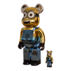 Bearbrick Dave Chrome Version [Minions] 100%+400% schräg