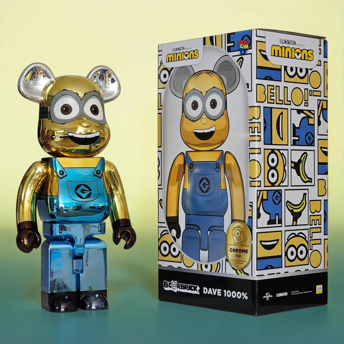 BE@RBRICK Dave Chrome Version 1000% | MyBearBrick.de BE@RBRICK Dave Chrome Version 1000% | MyBearBrick.de