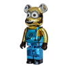 Bearbrick Dave Chrome Version [Minions] 1000% schräg